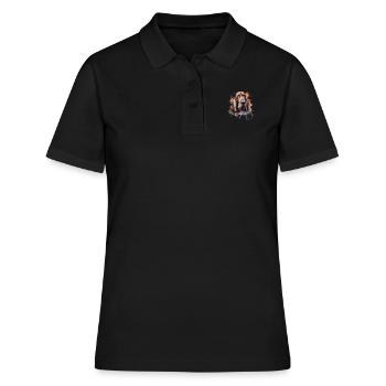 Bloodhound - Frauen Polo Shirt - Schwarz - Vorne - Ailine (174cm)