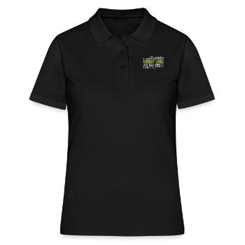 Loi scoute - Polo Femme - noir - Devant - Ailine (174cm)