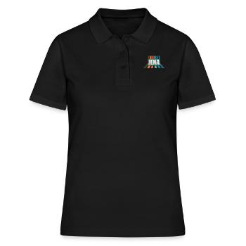 Jenaerin Jenaer Jena - Polo Femme - noir - Devant - Ailine (174cm)
