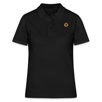 Eagle - Women's Polo Shirt - black - Front - Ailine (174cm)