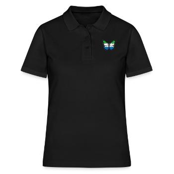 Sierra Leone - Women's Polo Shirt - black - Front - Ailine (174cm)