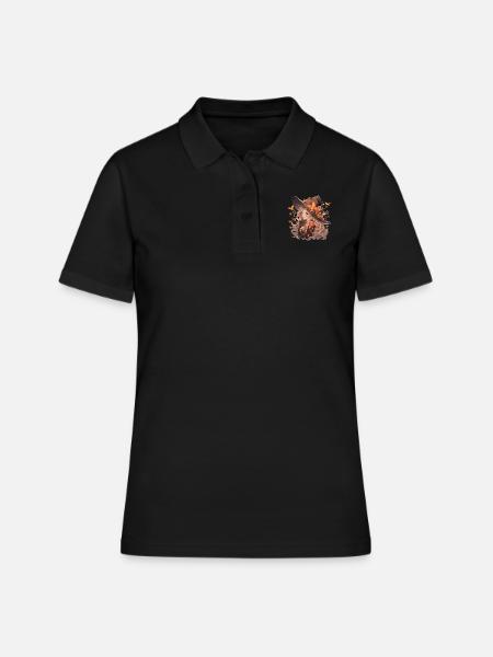 Sorcière Sorcière Sorcière Halloween Tenue de Sorcière - Polo Femme - noir