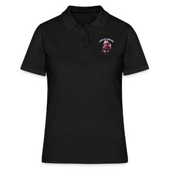 Après-Ski Bunny Cool avec Cocktail Ski Party - Polo Femme - noir - Devant - Ailine (174cm)