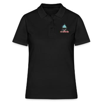 Sans gluten - Polo Femme - noir - Devant - Ailine (174cm)