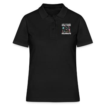 Aquarium - Polo Femme - noir - Devant - Ailine (174cm)