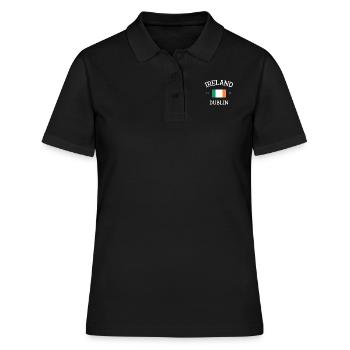 Irlande - Polo Femme - noir - Devant - Ailine (174cm)
