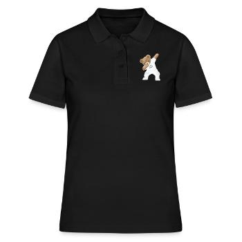 Tamponner Teddy - Polo Femme - noir - Devant - Ailine (174cm)