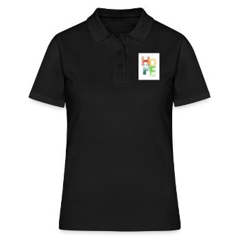 Espoir - Polo Femme - noir - Devant - Ailine (174cm)