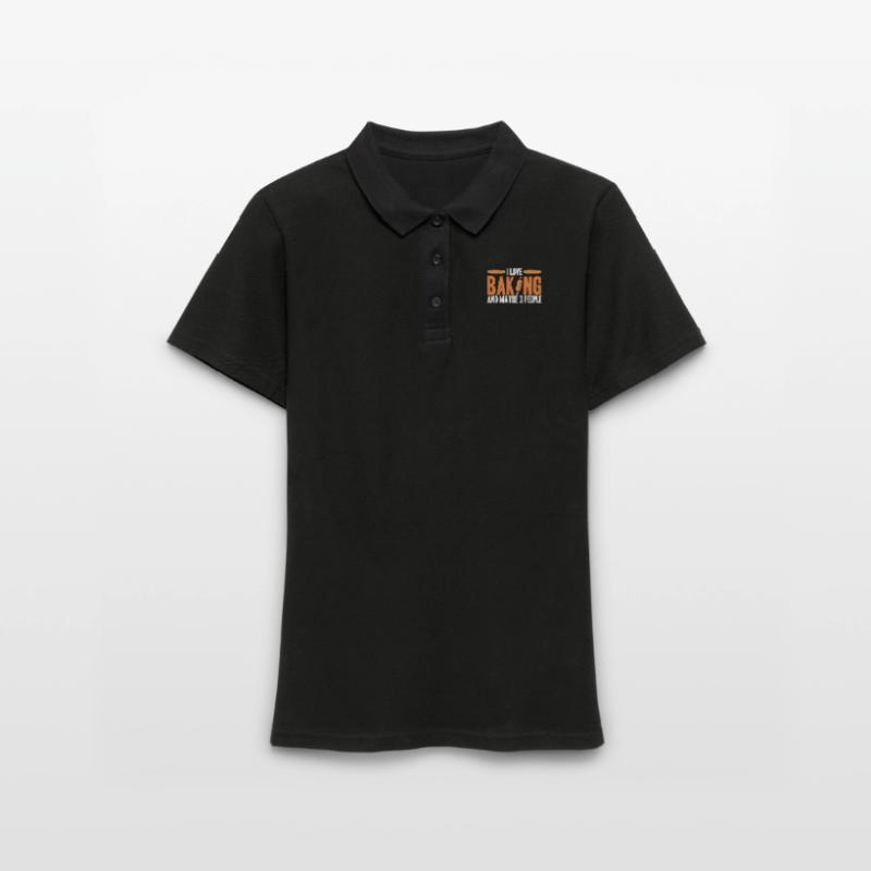Baking Bread Bakery Bakery Bread Making Women's Polo Shirt