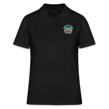 Jeremy - Frauen Polo Shirt - Schwarz - Vorne - Ailine (174cm)