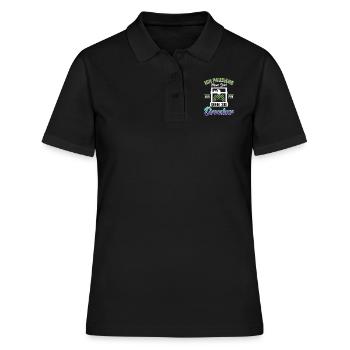 Fan d’impression 3D Mettre mon jeu en pause uniquement pour la 3D - Polo Femme - noir - Devant - Ailine (174cm)