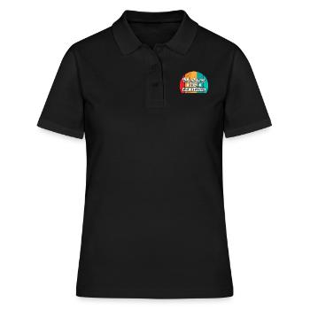 Maturité 2024 Certificat de fin d’études secondaires 2024 - Polo Femme - noir - Devant - Ailine (174cm)