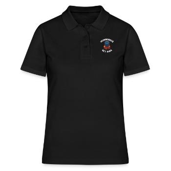 Des ferronniers payés pour embaucher des artisans de haut niveau - Polo Femme - noir - Devant - Ailine (174cm)