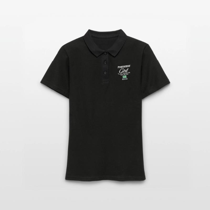 Programmierermädchen Hübsch Wie Ein Mädchen, Klug Frauen Polo Shirt