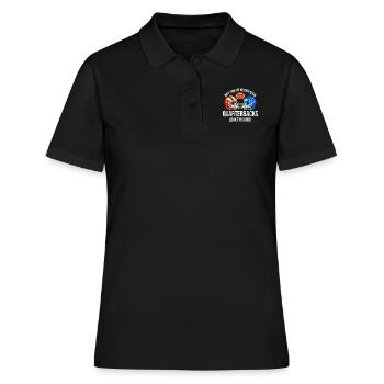 Wetten, Dass Sie Noch Nie Quarterbacks Gesehen - Frauen Polo Shirt - Schwarz - Vorne - Ailine (174cm)