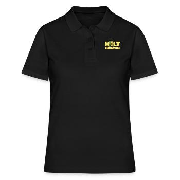 Ultramarathon Avocat Sacré Runamole - Polo Femme - noir - Devant - Ailine (174cm)