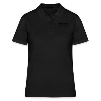 Sorority Soroitas Uni Modus - Women's Polo Shirt - black - Front - Ailine (174cm)