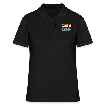 Batterie Batteurs Batteurs - Polo Femme - noir - Devant - Ailine (174cm)