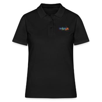 West Betuwe - Frauen Polo Shirt - Schwarz - Vorne - Ailine (174cm)