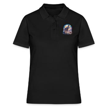 Coyotes Coyote - Polo Femme - noir - Devant - Ailine (174cm)