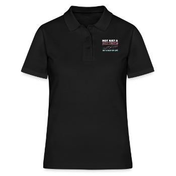 Consultant - Polo Femme - noir - Devant - Ailine (174cm)