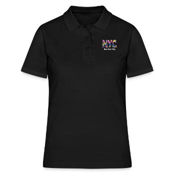 New York – Horizon de New York New York - Polo Femme - noir - Devant - Ailine (174cm)