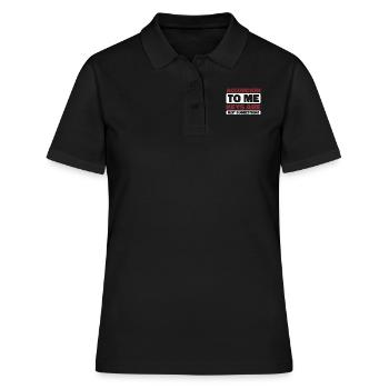 accordéon - Polo Femme - noir - Devant - Ailine (174cm)