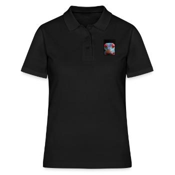 Geckos Geckos - Polo Femme - noir - Devant - Ailine (174cm)