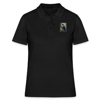 Faucon Faucon - Polo Femme - noir - Devant - Ailine (174cm)