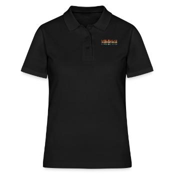 Éducateur de la petite enfance Kader - Polo Femme - noir - Devant - Ailine (174cm)