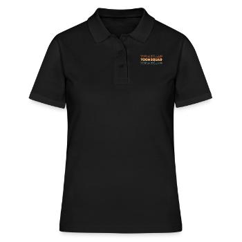 Huissier de Justice - Polo Femme - noir - Devant - Ailine (174cm)