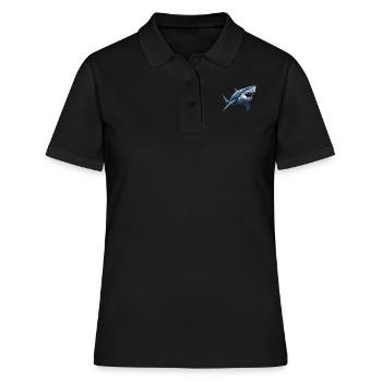 Great White Sharks Great White Shark - Women's Polo Shirt - black - Front - Ailine (174cm)