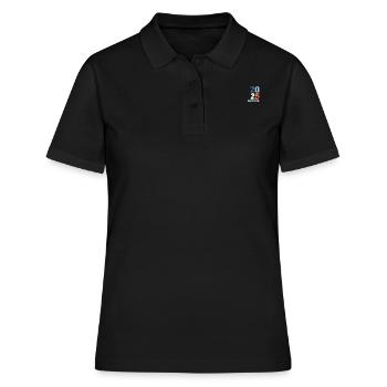 MATURA ABSCHLUSS 2025 Maturanten Lustiges - Frauen Polo Shirt - Schwarz - Vorne - Ailine (174cm)