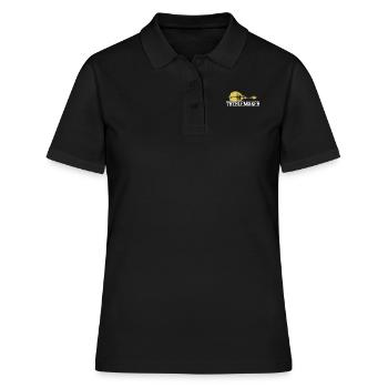 Treblemaker, Mandoline - Frauen Polo Shirt - Schwarz - Vorne - Ailine (174cm)