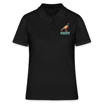 Faisans Faisan - Polo Femme - noir - Devant - Ailine (174cm)