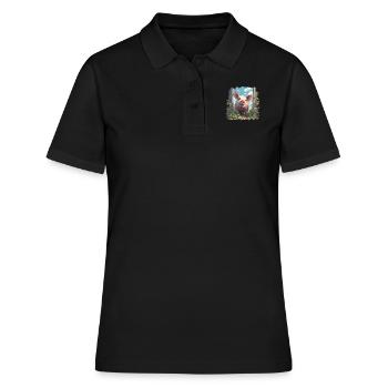 Cochon Cochon - Polo Femme - noir - Devant - Ailine (174cm)