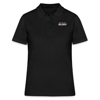 Läufer ZIELEINLAUF ERLEDIGT Laufen Lustiges - Frauen Polo Shirt - Schwarz - Vorne - Ailine (174cm)