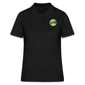 Vipères de brousse Vipère de brousse - Polo Femme - noir - Devant - Ailine (174cm)