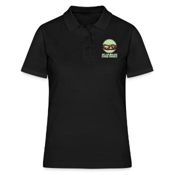 Serpents corail Serpent corail - Polo Femme - noir - Devant - Ailine (174cm)