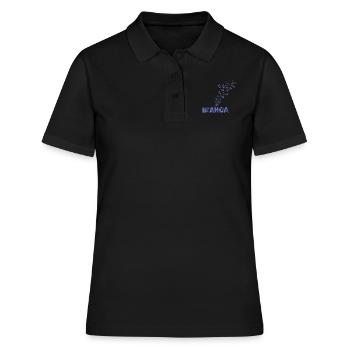 Segeln Bianca - Frauen Polo Shirt - Schwarz - Vorne - Ailine (174cm)