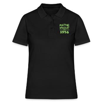 Witzig 1956 - Frauen Polo Shirt - Schwarz - Vorne - Ailine (174cm)