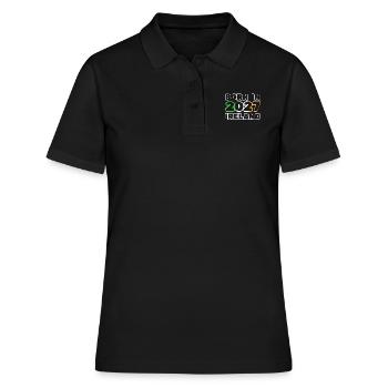 Irlande 2027 - Polo Femme - noir - Devant - Ailine (174cm)