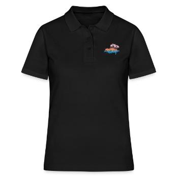 Vacances Lampedusa - Polo Femme - noir - Devant - Ailine (174cm)
