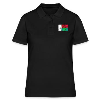 Madagascar - Polo Femme - noir - Devant - Ailine (174cm)