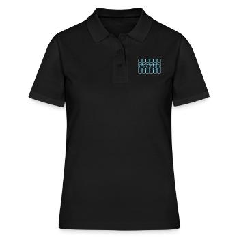 Leonard - Polo Femme - noir - Devant - Ailine (174cm)