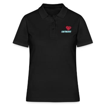 Anthony as Noble - Women's Polo Shirt - black - Front - Ailine (174cm)