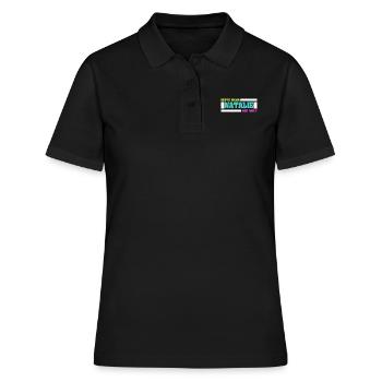 Natalie - Polo Femme - noir - Devant - Ailine (174cm)