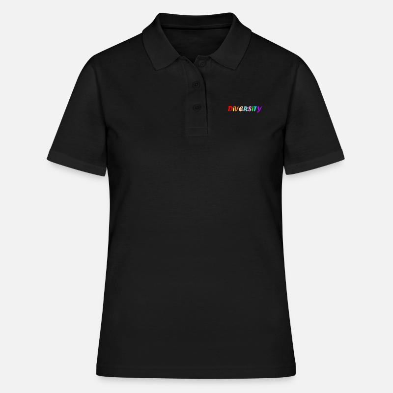 Diversity - Women's Polo Shirt - black