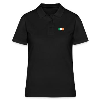 Drapeau irlandais - Polo Femme - noir - Devant - Ailine (174cm)