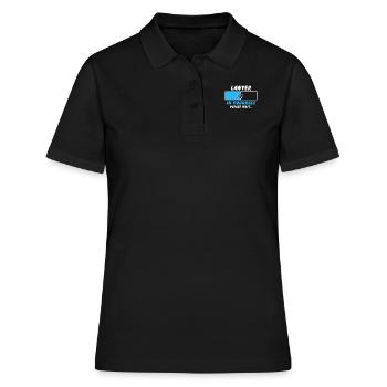 Lawyer In Progress - Women's Polo Shirt - black - Front - Ailine (174cm)